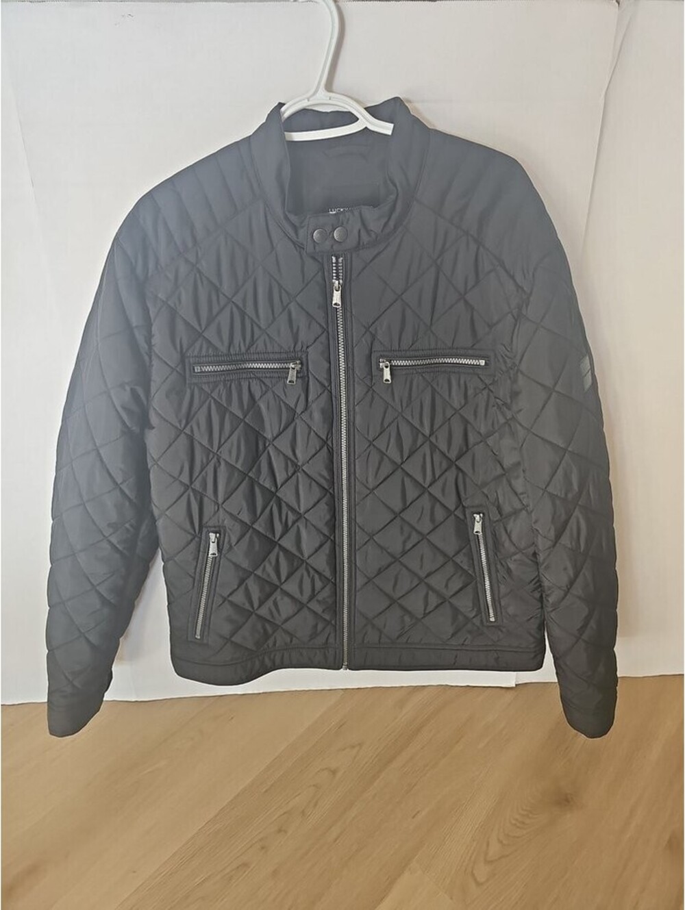 Lucky Brand Quilted Black Jacket